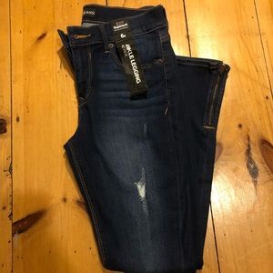 NWT Express Size 6 Mid Rise Ankle Denim
